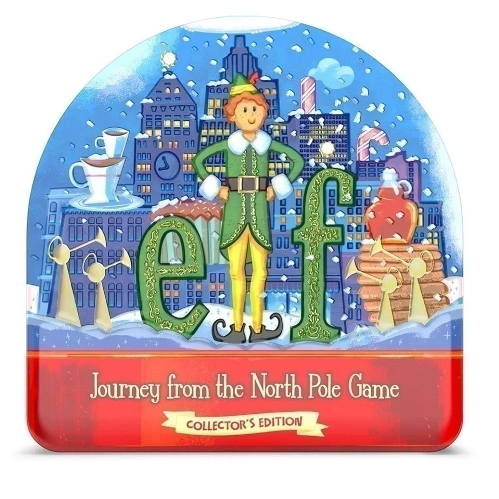 🆕 Elf Journey from the North Pole Game - Collector's Edition Tin and Game